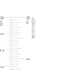 Thumbnail Image 2 of Cubic Zirconia Solitaire Huggie Hoop Earrings in Sterling Silver