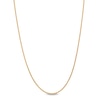Made in Italy .85mm Wheat Chain Necklace in 10K Solid Gold - 18"