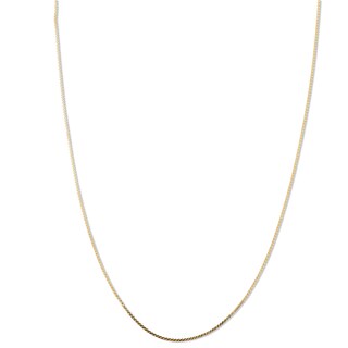 10K Solid Gold Serpentine Chain Made in Italy - 18"