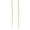 Thumbnail Image 1 of Made in Italy 2.8mm Miami Curb Chain Necklace in 10K Semi-Solid Gold - 16"