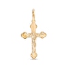 Thumbnail Image 1 of Crucifix Necklace Charm in 10K Gold