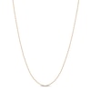 Made in Italy .8mm Beaded Chain Necklace in 10K Solid Gold - 18"