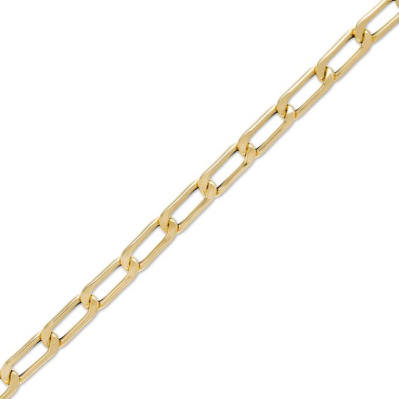 Made in Italy 1.5mm Flat Link Chain Bracelet in 10K Hollow Gold - 7.5"