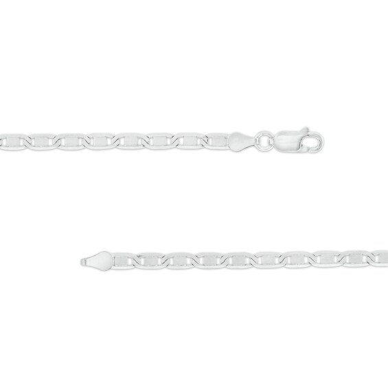 Made in Italy 3.5mm Valentino Chain Necklace in Solid Sterling Silver - 20"
