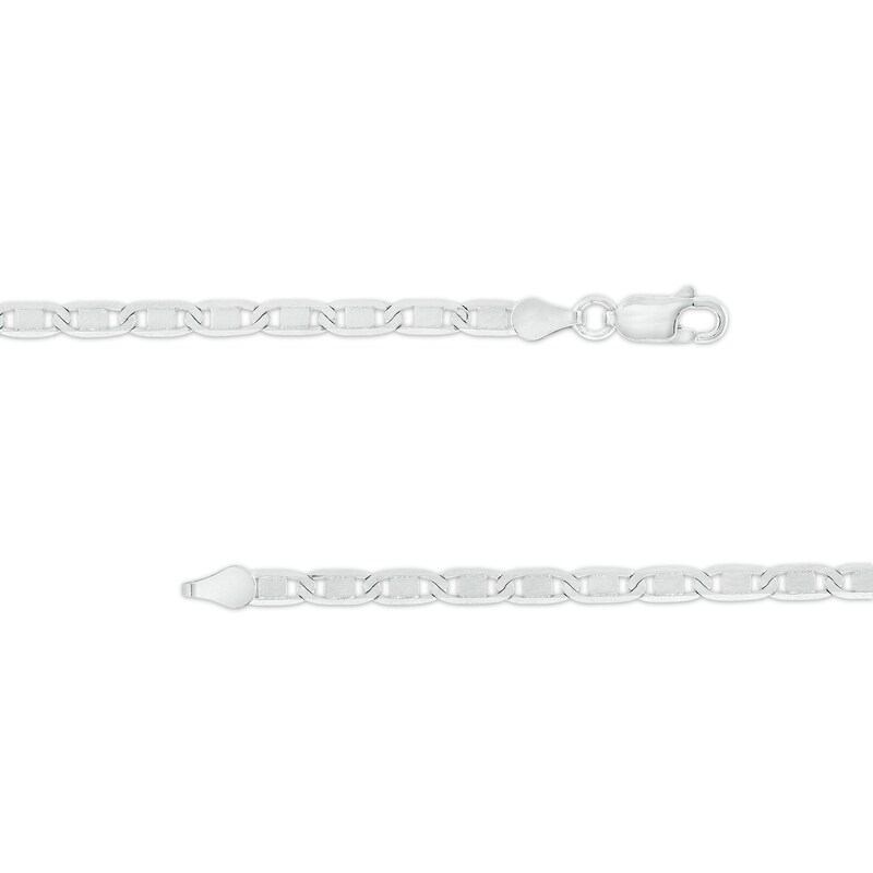 Main Image 2 of Made in Italy 3.5mm Valentino Chain Necklace in Solid Sterling Silver - 20"