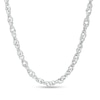 Made in Italy 5.6mm Singapore Chain Necklace in Solid Sterling Silver - 20"