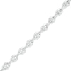 Thumbnail Image 0 of Made in Italy Puffed Mariner Chain Bracelet in Solid Sterling Silver - 7.5"