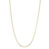 Made in Italy 1.35mm Herringbone Chain Necklace in 10K Solid Gold - 16"