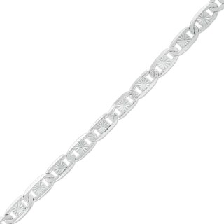 Made in Italy Valentino Chain Bracelet in Solid Sterling Silver - 8.5"