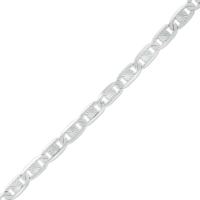 Made in Italy Valentino Chain Bracelet in Solid Sterling Silver - 8.5"