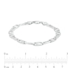 Thumbnail Image 2 of Made in Italy Valentino Chain Bracelet in Solid Sterling Silver - 8.5"
