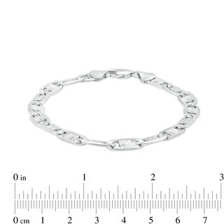 Made in Italy Valentino Chain Bracelet in Solid Sterling Silver - 8.5"