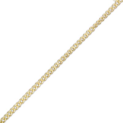 Child's Made in Italy 2.2mm Miami Curb Chain Bracelet in 10K Semi-Solid Gold - 6"