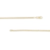 Thumbnail Image 1 of Child's Made in Italy 2.2mm Miami Curb Chain Necklace in 10K Semi-Solid Gold - 15"