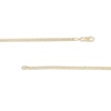 Thumbnail Image 2 of Child's Made in Italy 2.2mm Miami Curb Chain Necklace in 10K Semi-Solid Gold - 15"