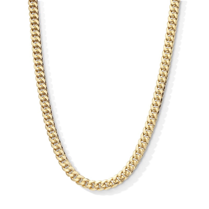 10K Semi-Solid Gold Miami Cuban Chain - 22"