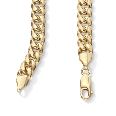 10K Semi-Solid Gold Miami Cuban Chain - 22"