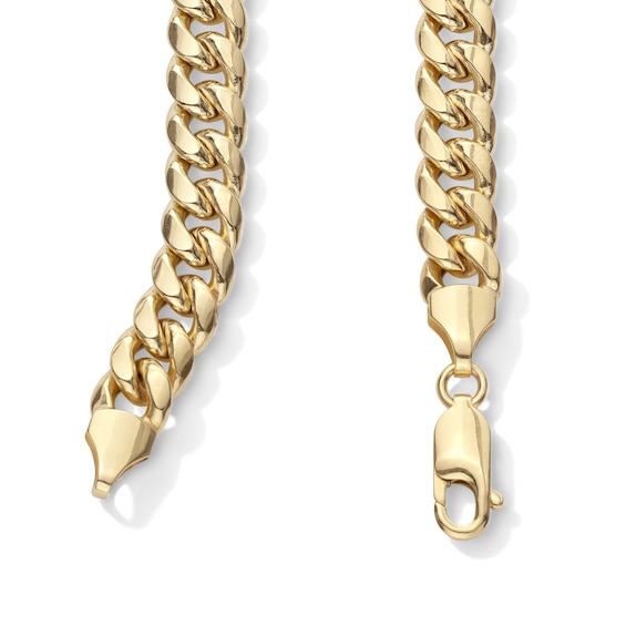 10K Semi-Solid Gold Miami Cuban Chain - 22"