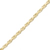Thumbnail Image 1 of 4mm Chain Link Bracelet in 10K Hollow Gold - 7.5"