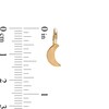 Thumbnail Image 1 of Moon Hoop Charm in 10K Solid Gold
