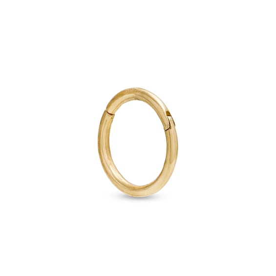 Gauge 8mm Cartilage Hoop in 14K Gold