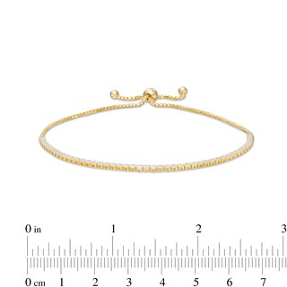 Cubic Zirconia Tennis Bracelet in 10K Gold