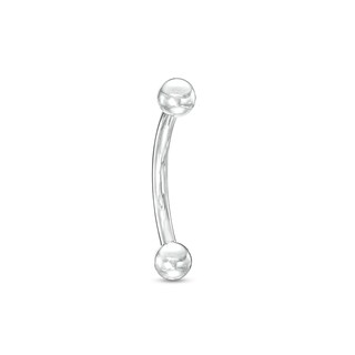 Titanium Curved Barbell - 16G 3/8"