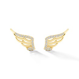 Ear &quot;Wings&quot; Studs in 10K Gold