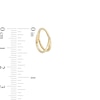 Thumbnail Image 1 of 14K Gold Double Wrap Clicker Hoop - 16G 3/8"