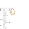 Thumbnail Image 2 of 14K Gold Double Wrap Clicker Hoop - 16G 3/8"