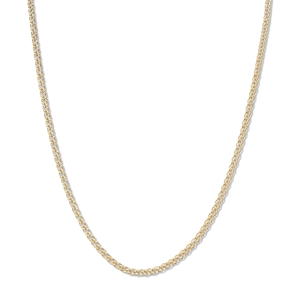 10K Hollow Gold Rambo Chain - 16"