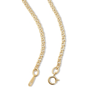 10K Hollow Gold Rambo Chain - 16"