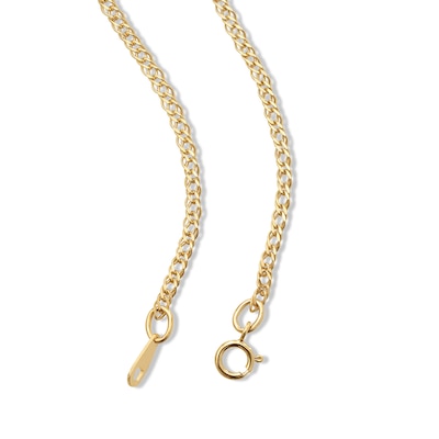 10K Hollow Gold Rambo Chain - 16"