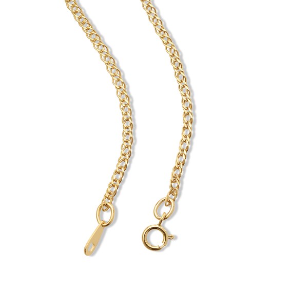 10K Hollow Gold Rambo Chain - 16"