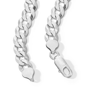 Sterling Silver Flat Curb Chain