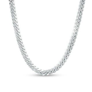 Sterling Silver Miami Cuban Chain Made in Italy - 22"