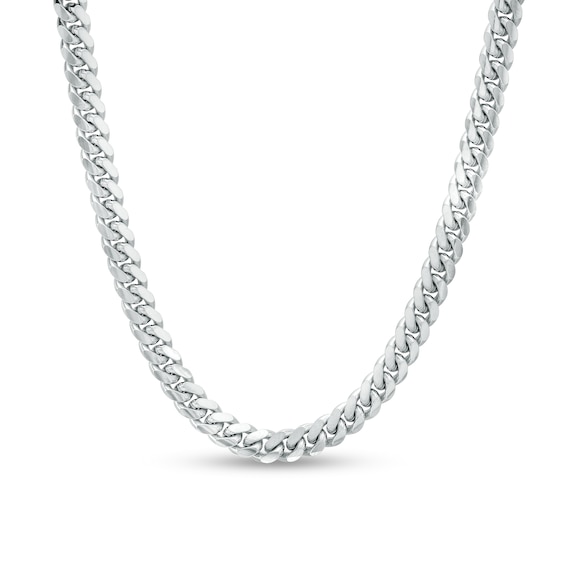 Sterling Silver Miami Cuban Chain Made in Italy - 22"