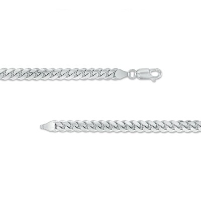 Sterling Silver Miami Cuban Chain Made in Italy - 22"