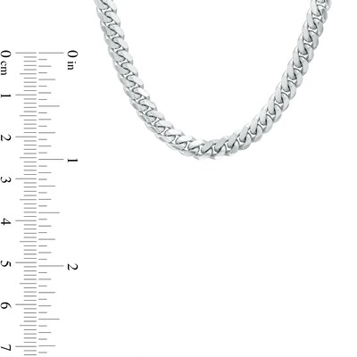 Sterling Silver Miami Cuban Chain Made in Italy - 22"