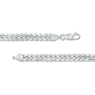 Made in Italy 5.94mm Miami Cuban Bracelet in Solid Sterling Silver - 8.5"