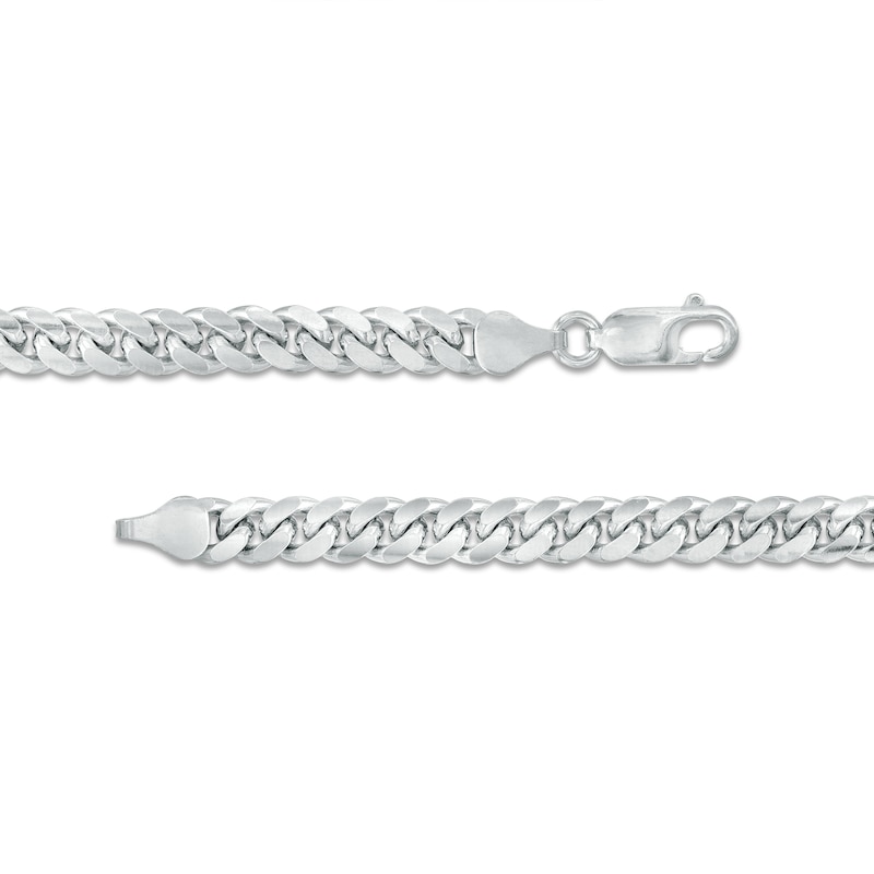 Main Image 2 of Made in Italy 5.94mm Miami Cuban Bracelet in Solid Sterling Silver - 8.5"