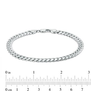 Made in Italy 5.94mm Miami Cuban Bracelet in Solid Sterling Silver - 8.5"
