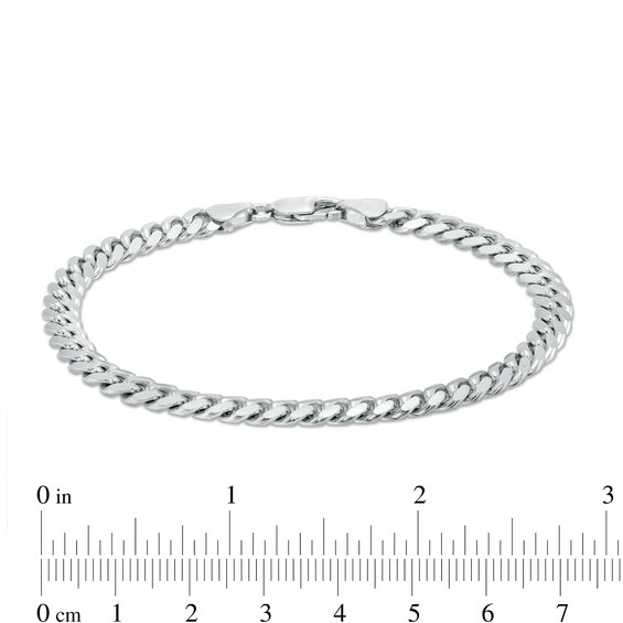 Made in Italy 5.94mm Miami Cuban Bracelet in Solid Sterling Silver - 8.5"