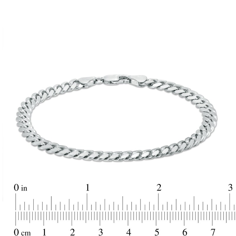 Main Image 3 of Made in Italy 5.94mm Miami Cuban Bracelet in Solid Sterling Silver - 8.5"