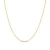 Thumbnail Image 0 of 1.12mm  Criss Cross Chain Necklace in 14K Solid Gold - 18"