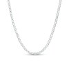 Made in Italy 2.7mm Diamond-Cut Mariner Chain Necklace in Solid Sterling Silver - 22"