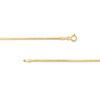Thumbnail Image 2 of Made in Italy 1.5mm Herringbone Chain Bracelet in 10K Solid Gold - 7.5"