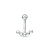Thumbnail Image 0 of Stainless Steel 5 Bead Curved Barbell - 16G 5/16"
