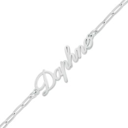 Script Name Bracelet (1 Line)