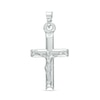 Thumbnail Image 0 of Small Crucifix Necklace Charm in Sterling Silver